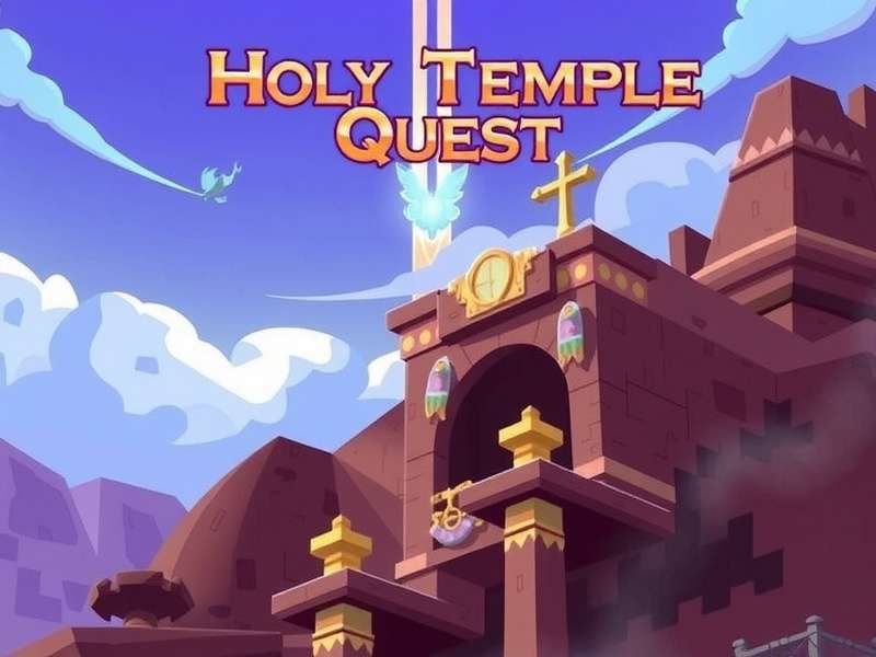 Holy Temple Quest Game Banner